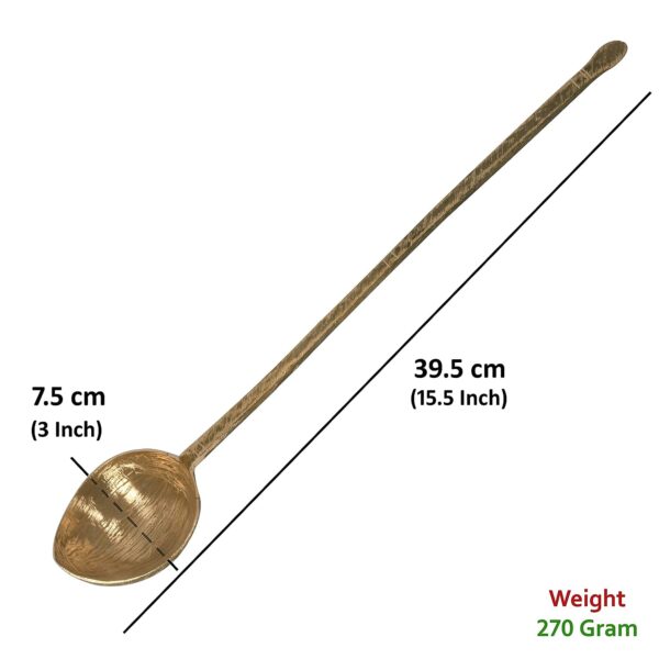 Brass Ladle and Spatula Set - Image 2