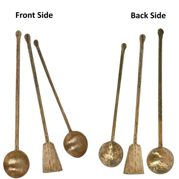 Brass Ladle and Spatula Set - Image 5
