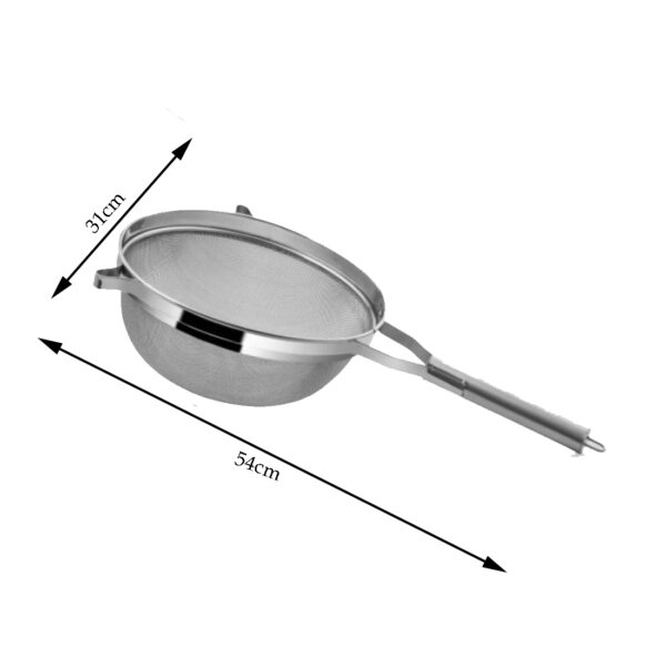 SS Pipe Soup Strainer, Stainless Steel Strainer - Image 3