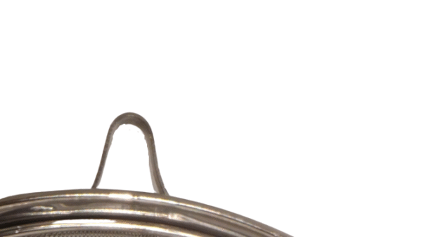 SS Pipe Soup Strainer, Stainless Steel StrainerLarge Stainless Steel Mesh Strainer With Ergonomic Handle, Suitable For Straining Soups, Pasta, Vegetables And Other Kitchen Uses. Features Durable Construction And Wide Diameter For Efficient Straining. - Image 6
